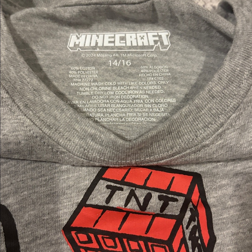 Minecraft Tee - Picture 2 of 2